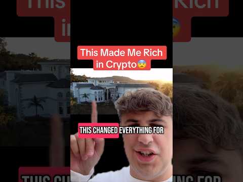 This Made Me Rich in Crypto😨