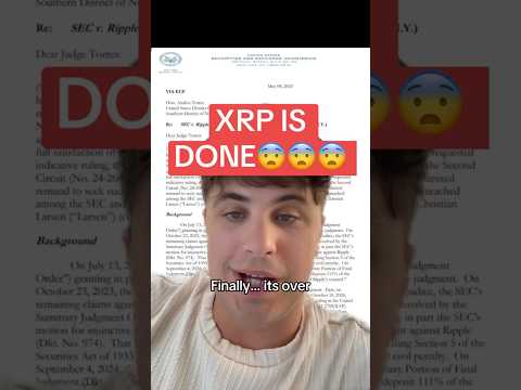 XRP IS DONE😨😨😨