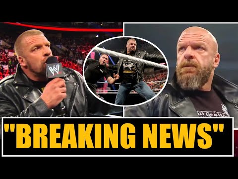 TRIPLE H FACES SERIOUS CONSEQUENCES AFTER ATTACKING A FAN ON LIVE TV😱