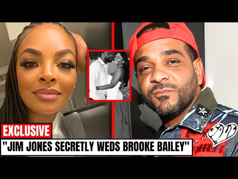 &quot;Jim Jones &amp; Brooke Bailey’s Secret Wedding Shocks Fans!&quot;