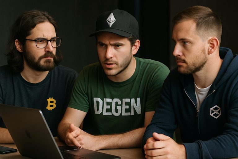 Krypton Heimojen Sota: Katsaus Bitcoin Maxien, Degeneiden ja Blockchain Rakentajien Salaisiin Elämään